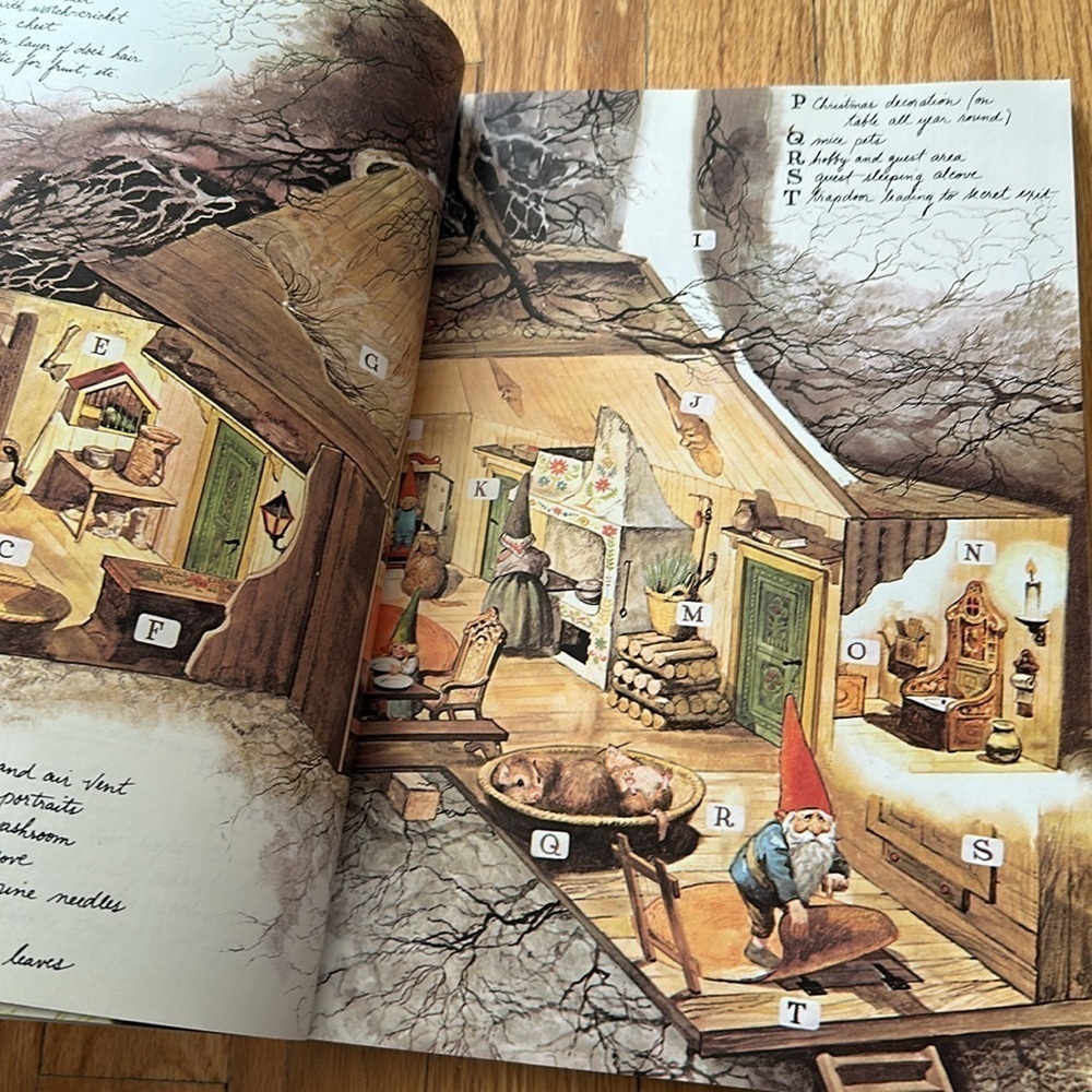 Vintage Gnome book copyright 1976 first page damage but otherwise good condition - Picture 2 of 6